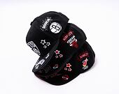Kšiltovka Mitchell & Ness All Out Snapback NBA CHICAGO BULLS Black