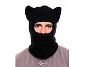 Kukla Rip N Dip Kitty Ears Faux Mohair Balaclava (Black)