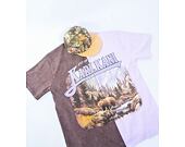 Triko Karl Kani Small Signature Washed Heavy Jersey Landscape Tee lt purple