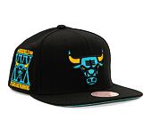 Kšiltovka Mitchell & Ness NBA Core Xi Snapback Chicago Bulls Black