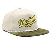 Kšiltovka New Era MLB Cord Golfer Los Angeles Dodgers Stone / Nephrite Green