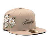 Kšiltovka New Era 59FIFTY Flower Icon Ash Brown