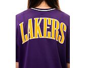 Dámské šaty New Era NBA Mesh Dress Los Angeles Lakers Purple / Gold