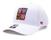 Kšiltovka '47 Brand Czech National Team ’47 MVP SNAPBACK White