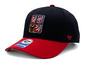 Dětská Kšiltovka '47 Brand Czech National Team Replica Basic CT ’47 MVP Navy