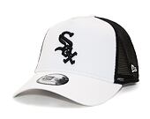 Kšiltovka New Era 9FORTY A-Frame Trucker MLB League Essential Chicago White Sox - White / Black