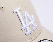 Kšiltovka New Era 9FORTY MLB Side Patch Los Angeles Dodgers Cooperstown Stone / White