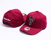 Kšiltovka Mitchell & Ness Burgundy Classic Red Milwaukee Bucks