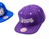Kšiltovka Mitchell & Ness Contrast Natural Snapback Hwc Los Angeles Lakers Purple