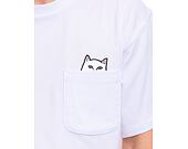 Triko RIP N DIP Lord Nermal Pocket Tee White RND0205