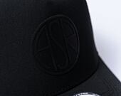 Kšiltovka New Era - 9FORTY Trucker AS Roma - Black