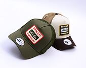 Kšiltovka New Era - Buffalo Patch 9FORTY Trucker - New Olive