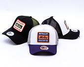 Kšiltovka New Era - Buffalo Patch Canvas 9FORTY Trucker - White / Light Navy