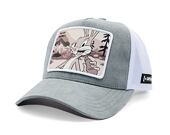 Kšiltovka Capslab - Looney Tunes - Bugs Bunny - Grey/White
