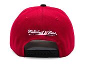 Kšiltovka Mitchell & Ness - Miami Heat - Underarch Pro Snapback - Red
