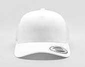 Kšiltovka Yupoong 5-Panel Retro Trucker Cap White