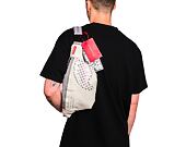 Ledvinka Sprayground -  Cream Check Shark Central Crossbody