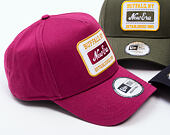 Kšiltovka New Era - Branded Washed Patch 9FORTY A-Frame - Cherry