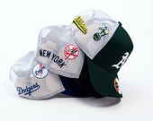 Kšiltovka New Era - MLB Mesh Patch 9FORTY Trucker - NY Yankees - Navy