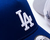 Kšiltovka New Era - MLB Side Patch 9FORTY Trucker - LA Dodgers - Blue