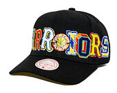 Kšiltovka Mitchell & Ness - NBA Hyper Type Pro Snapback HWC - Golden State Warriors - Black