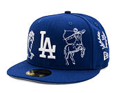 Kšiltovka New Era - MLB Mythical 59FIFTY - LA Dodgers - Blue
