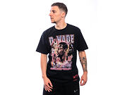 Triko Mitchell & Ness - NBA Vintage Hype Tee - Miami Heat - Black