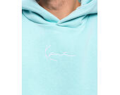 Mikina Karl Kani - Small Signature Essential OS Hoodie - Light Blue