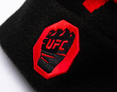 Kulich New Era - UFC MMA Core Cuff Beanie - Black / Scarlet