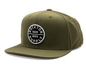 Kšiltovka Brixton - Oath Iii Snapback - Ivy Green Ripstop