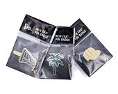 Připínáček New Era - Branded Palmtree Pin - Silver
