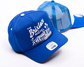 Kšiltovka Brixton - Brixton Motel C Np Hp Snapback - Electric Blue/Off White