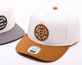 Kšiltovka Brixton - Crest C Mp Snapback - Washed Copper/Off White
