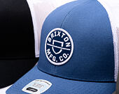 Kšiltovka Brixton - Crest X Mp Mesh Cap - Joe Blue/White