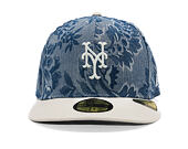 Kšiltovka New Era - MLB Denim Jacquard 59FIFTY "Japan Drop" - New York Mets - Indigo Blue