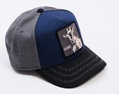 Kšiltovka Goorin - Goat Field 100 - Navy