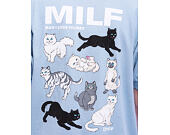 Triko Rip N Dip - Man I Love Felines Tee Powder Blue