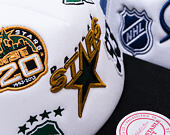 Kšiltovka Mitchell & Ness - Gridlock Trucker Vntg - Dallas Stars - White