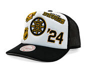 Kšiltovka Mitchell & Ness - Gridlock Trucker - Boston Bruins - White