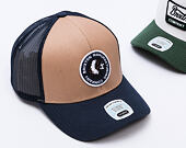 Kšiltovka Brixton - Rival Stamp X Mp Mesh Cap - Washed Navy/Washed Navy