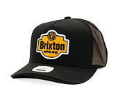 Kšiltovka Brixton - International C Np Mp Trucker - Black/Black