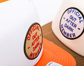 Kšiltovka Brixton - Out After Dark Np Hp Trucker H - Tangerine/Off White