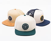 Kšiltovka Brixton - Oath Iii Snapback - Off White/Night Sage