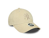 Dámská Kšiltovka New Era - MLB Cord 9FORTY - NY Yankees - Stone
