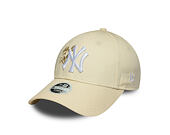 Dámská Kšiltovka New Era - MLB Roses 9FORTY - NY Yankees - Cream