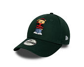 Dětská Kšiltovka New Era - Bear Kids 9FORTY - AC Milan - Dark Green