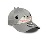 Dětská Kšiltovka New Era - Monster Face 9FORTY - Grey