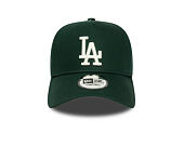 Kšiltovka New Era - MLB League Essential 9FORTY A-Frame - LA Dodgers - Dark Green / Cream