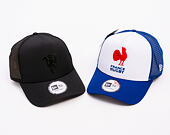 Kšiltovka New Era - Keyline 9FORTY Trucker - Manchester United FC - Black / Upright Yellow