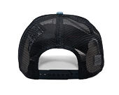 Kšiltovka New Era - Western Rodeo Denim Patch 9FORTY Trucker - Sky Blue / Navy